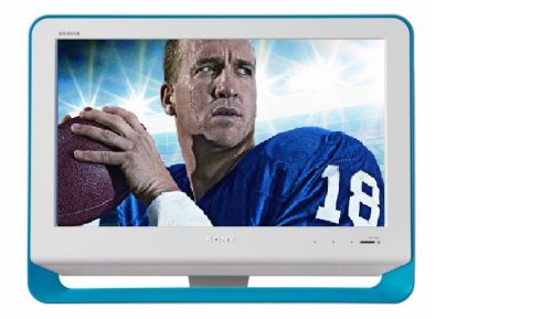 Sony Bravia M-Series KDL-19M4000/L 19-Inch 720p LCD HDTV, White with Blue Accent