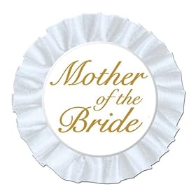 Mother of the Bride Satin Button