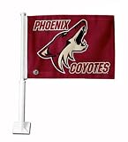 Rico Phoenix Coyotes Car Flag - Phoenix Coyotes One Size
