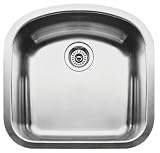 Blanco Elements Wave Plus Series 511-962 Stainless Steel Bar Sink (Depth: 8in)