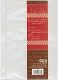 Best Buy #1: MBI Recipe 2-Up 5-Inch-by-7-Inch Refill Pages, 10-Pack, 20 Pockets On Sale