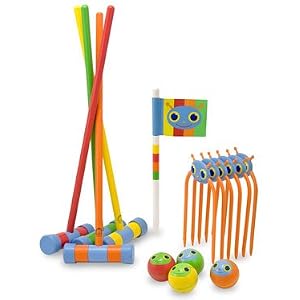 Happy Giddy Croquet Set by 
