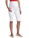 Bermuda Shorts - Three Seasons Maternity Women's Maternity Denim Bermuda Short, White, X-Large