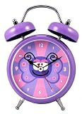 Purple Butterfly Sound Alarm Clock