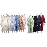 100% CERTIFIED Egyptian Cotton Bath Robe - by Blue Nile Mills by Blue Nile Mills