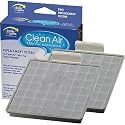 Clean Air Odor-Free Diaper Disposal Replacement Filters 2 pack