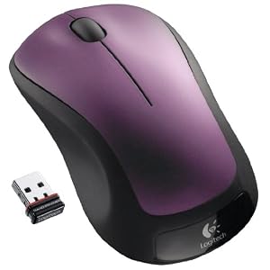 Logitech Wireless Mouse M310 (Soft Violet) by Logitech