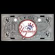 New York Yankees 3-D Metal License Plate - MLB Baseball Fan Shop Sports Team Merchandise