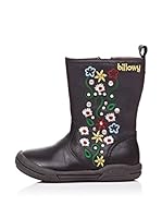 BILLOWY Botas Cremallera (Negro)