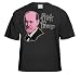 Pink Freud T-Shirt :: Pink Floyd , Sigmund Freud Novelty T-Shirt (Black) #798