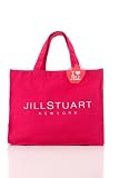 JILL STUART <strong>ジルスチュアート</strong> キャンバス トート エコバッグ チャーム付 JILL STUART/Ｌ/レッド