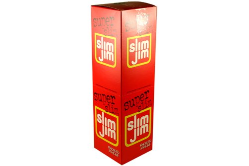 Slim Jim Super Slim 24 Pack by Dried Beef