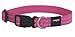 Rogz Reflective 5/8-Inch Snake Dog Collar, Small to Medium, Pink