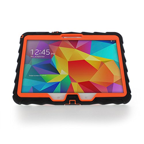 Gumdrop-Cases-DropTech-Hideaway-for-Samsung-Tab-4-10-Rugged-Case-Cover-with-Stand-BlackOrange