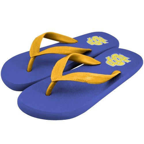 South Dakota State Jackrabbits Royal Blue Unisex Flip Flops
