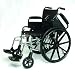 1 Each Single Economy High Performance Light Wheelchair 18" with swingaway footrests Invacare Supply Group 1810