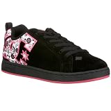 DC Shoes Womens Court Graffik Ladies Carbon/Crazy Pink D0300678 6 UK