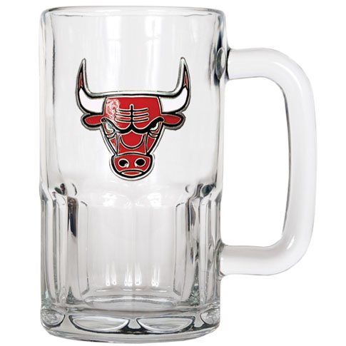 NBA Chicago Bulls 20-Ounce Root Beer Style Mug - Primary Logo