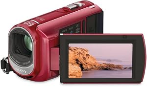 Sony DCR-SX41 Flash Camcorder w/60x Optical Zoom (Red)