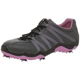 ECCO Men's Golf Casual Cool Golf Shoe,Titanium/Pink,45 EU (11-11.5 US)