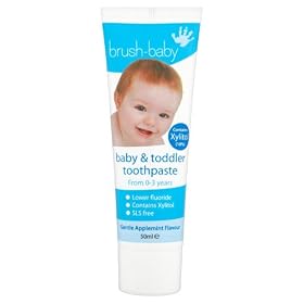 Brush-Baby Baby & Toddler Toothpaste (Pack of 3)