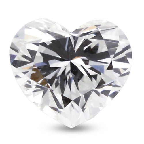 5.73 Carat Excellent Cut Natural Heart E-VS1 GIA Certified Loose Diamond