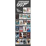 James Bond Movie (Movie Posters, Door) Poster Print - 21x62