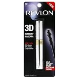 Revlon 3D Extreme Mascara, Blackest Black 601, 0.21-Ounce Packages (Pack of 2)