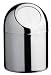 Stainless Steel Mini Table Top Waste Rubbish Bin. Push Top