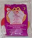 1999 McDonalds Happy Meal Toy Ty Teenie Beanie Babies #7 Strut the Rooster MIP