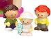 Play Town Family House with 3 Figures and Furniture
