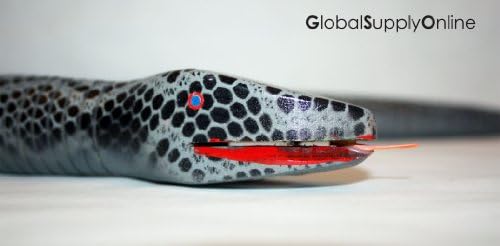 3' Hand Carved Wood Ashley Snake Slate exclusively by Address America