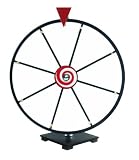16 Inch Dry Erase Spinning Prize Wheel White Face