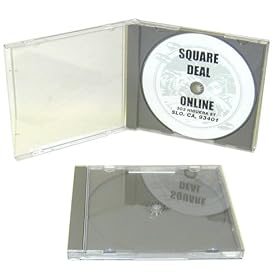 100 Allsop Single Strong Boxes CD Jewel Case #CDBSIRPR - Durable and Shatter Proof CD Cases by 