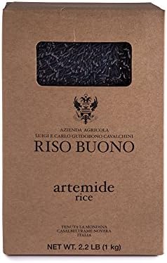 Riso Buono - Artemide Rice - Italian Black Rice, 2.2lb (1kg)