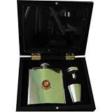 Wolverhampton Wanderers 'The Wolves' Football Club 6oz Hip Flask Gift Set
