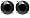 14k White Gold Black Diamond Studs (1 cttw)