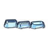 SILK & SOFT BODY SHAVE 3 Piece attachment set - BLUE