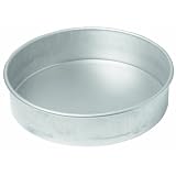 Chicago Metallic Commercial II Traditional Uncoated 8-Inch Round Cake Pan by