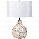 Pearl and White Table Lamp by Coaster Furniture
