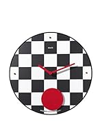 Rexite Reloj De Pared Appuntamento Scaccomatto Blanco/Negro
