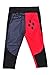 COCOLEGGINGS Womens Harley Quinn Digital Print Stretch Workout Capri Tights M