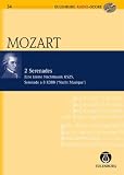 Produkt-Bild: 2 Serenaden: Eine kleine Nachtmusik / Serenade a 8 (Nachtmusik). KV 525 / KV 388. 2 Violinen, Viola, Violoncello und Kontrabass / 2 H&ouml;rner, 2 Oboen, 2 ... in B und 2 Fagotte. (Eulenburg Audio+Score)