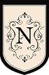 Monogram Garden Flag - N