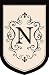 Monogram Garden Flag - N