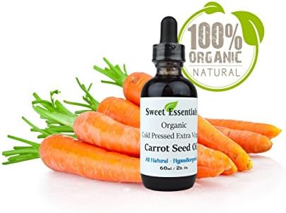 100% Pure Organic Carrot Seed Oil | 2oz | Extra Virgin | Cold Pressed | Unrefined | Imported From France | For Hair, Skin, &amp; Nails