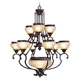 Aladdin - 10 Light Chandelier Lighting Fixture - Rustic Copper Bronze - B1444