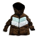 Pink Platinum - Girls Winter Jacket, Brown, Aqua, White