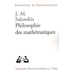 Philosophie des math�matiques