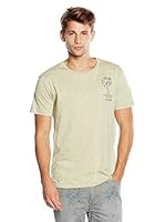 Springfield Camiseta Manga Corta (Amarillo Claro)